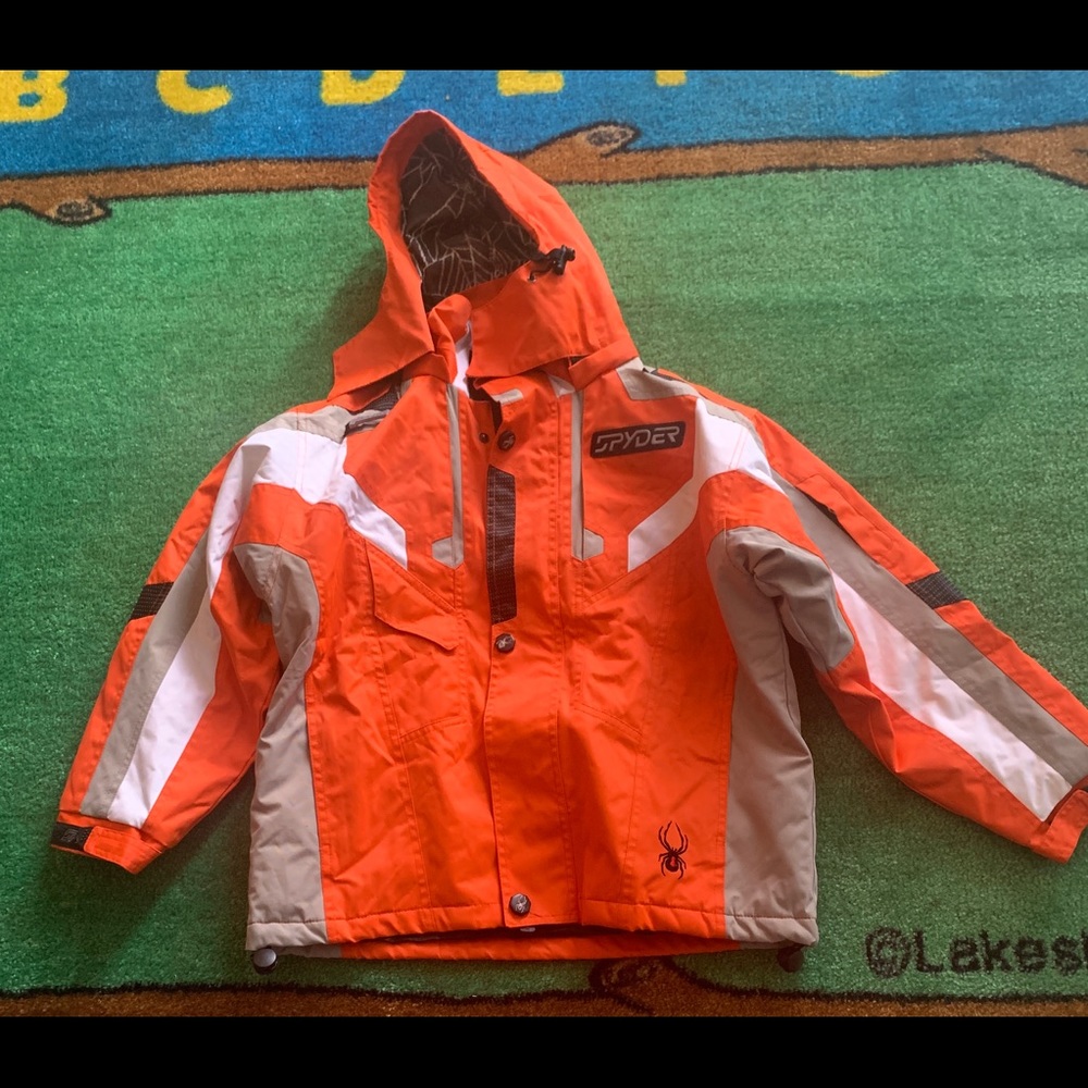 Spyder boy ski jacket